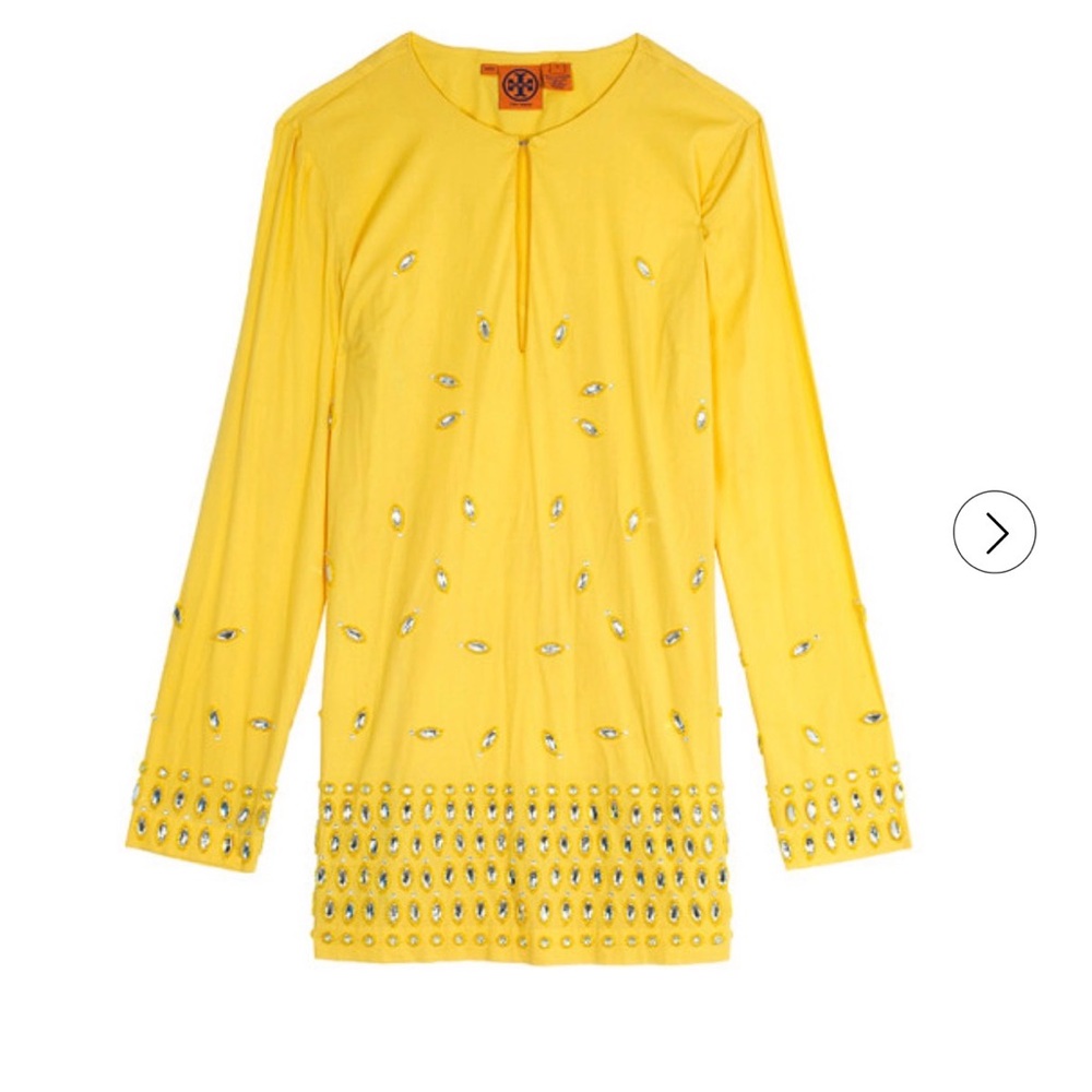 Tory Burch Embellished Tunic Top
